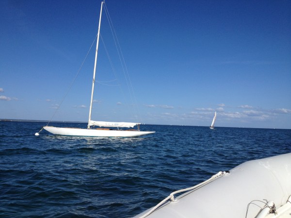 Clyde au mouillage 2015