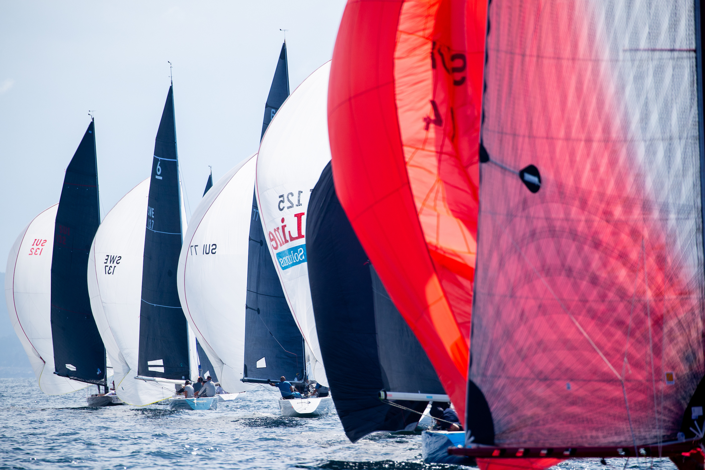 Notorious and Aida Dominate in Light Airs on Day One of Xacobeo